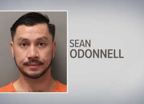 mugshot of man who shot friend wearing Kevlar helmet